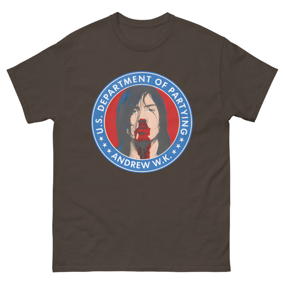 Andrew Wk Us Dept of Partying Unisex classic tee