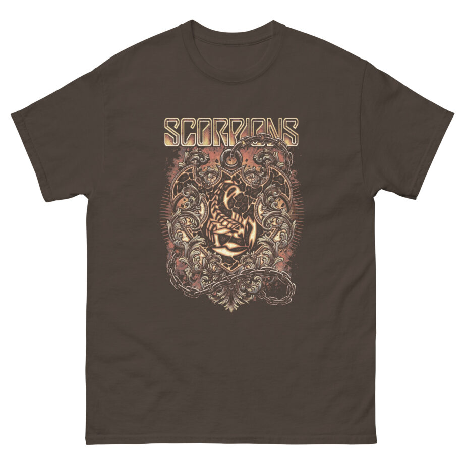 Scorpions Crest in Chains Unisex classic tee