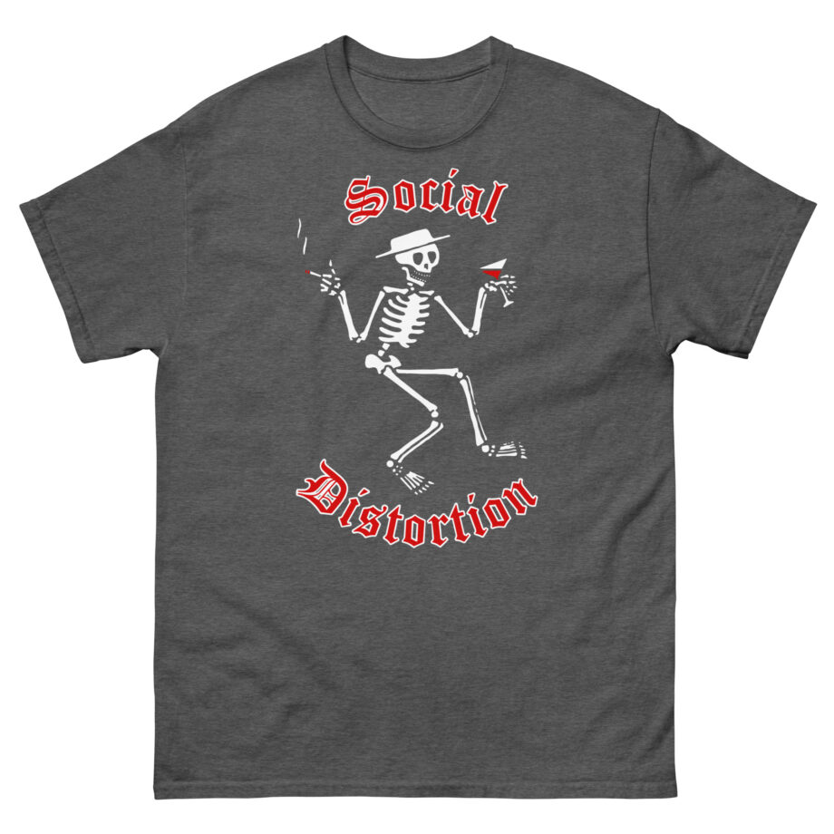 Distortion Skeleton Logo Unisex classic tee