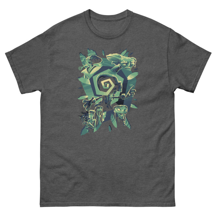 Double Fine Psychodelic Cast Unisex classic tee