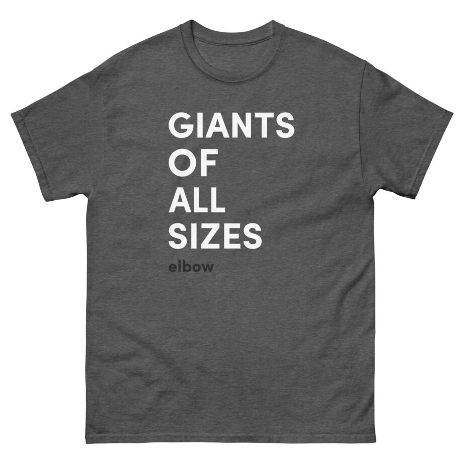 Elbow Audio Giants of All Sizes Unisex classic tee