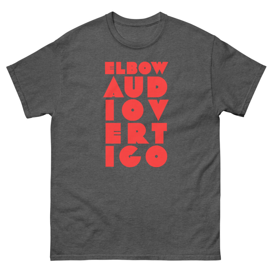 Elbow Audio Vertigo Stacked Logo Unisex classic tee