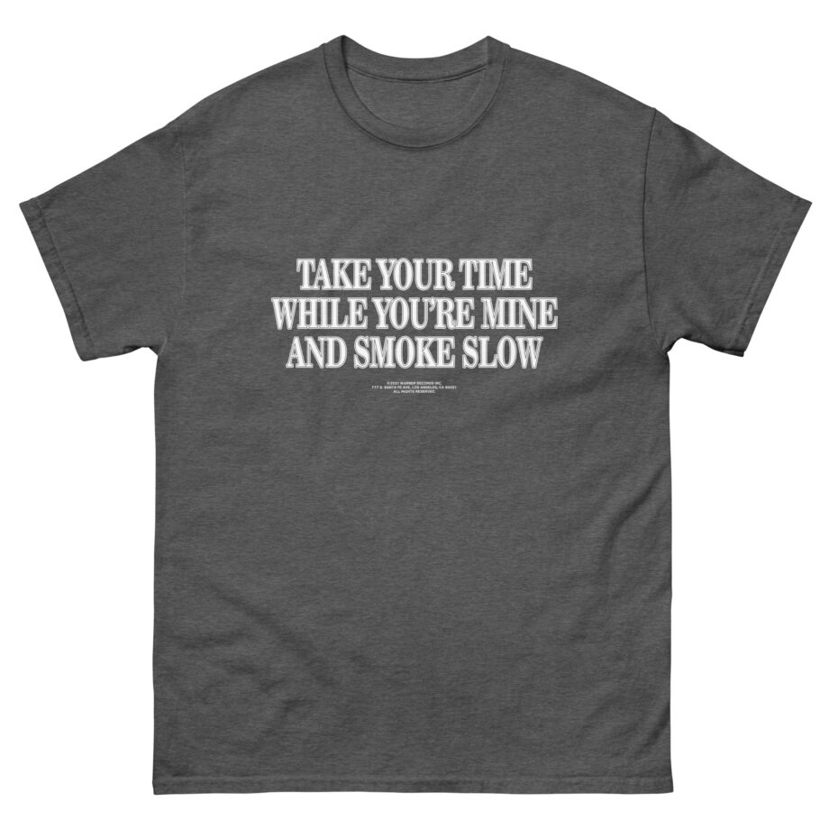Joshua Bassett Smoke Slow Unisex classic tee