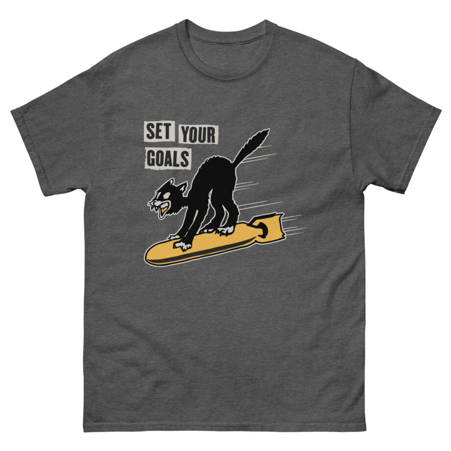 Set Your Goals Bomber Unisex classic tee