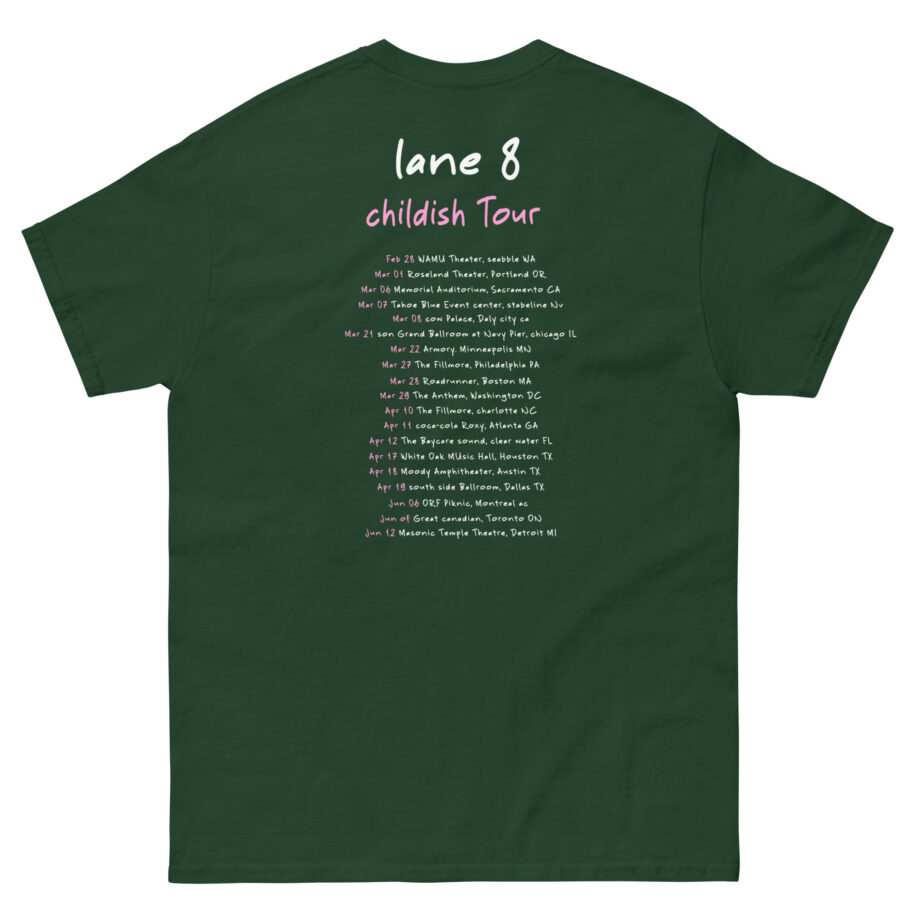 Lane 8 Childish Tour Unisex classic tee