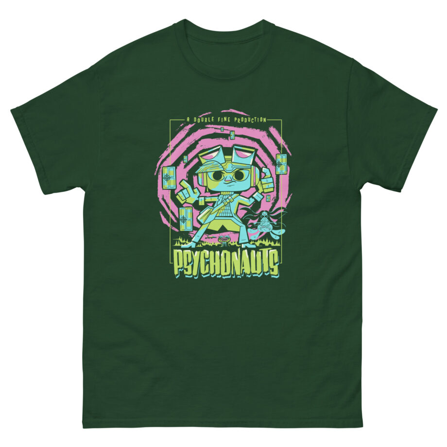 Double Fine Psychic Mystery Unisex classic tee