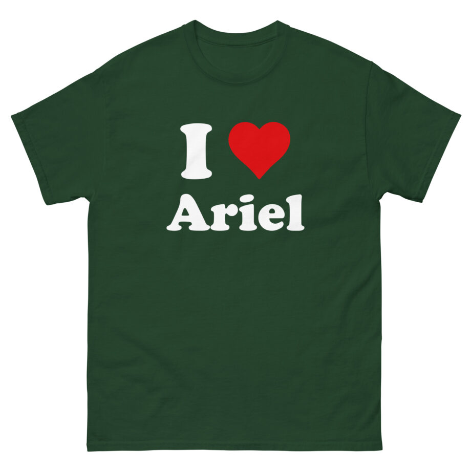 Baby Ariel I Love Ariel Unisex classic tee
