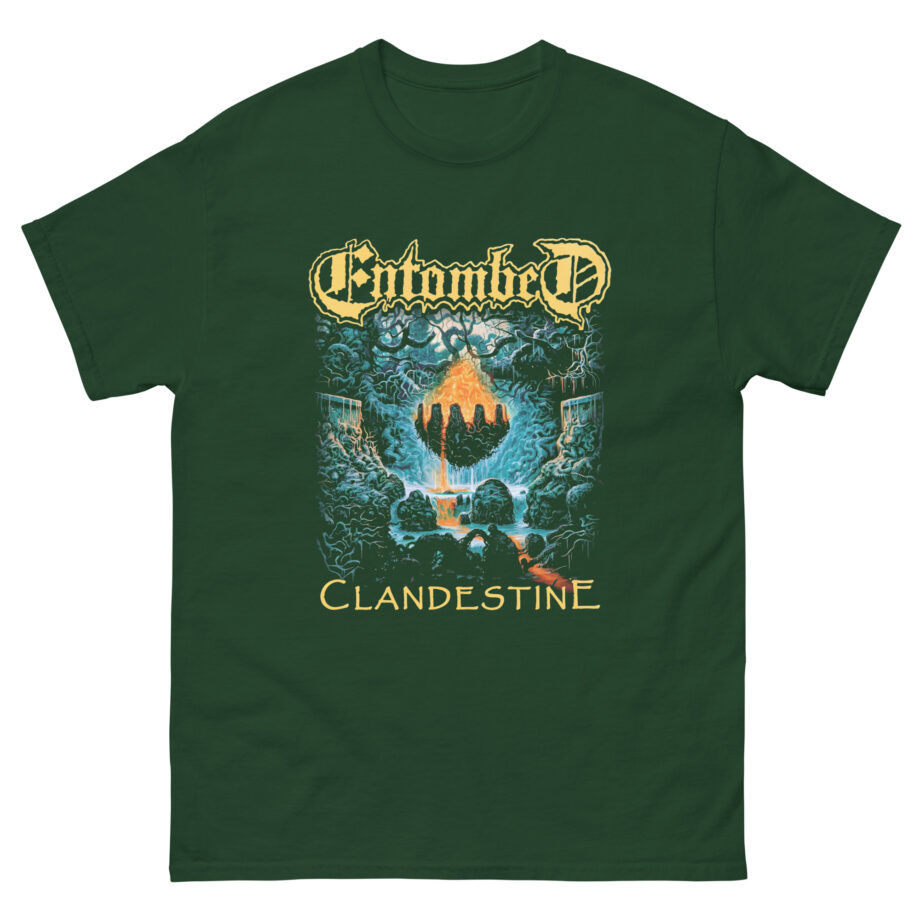 Entombed Clandestine Live Unisex classic tee
