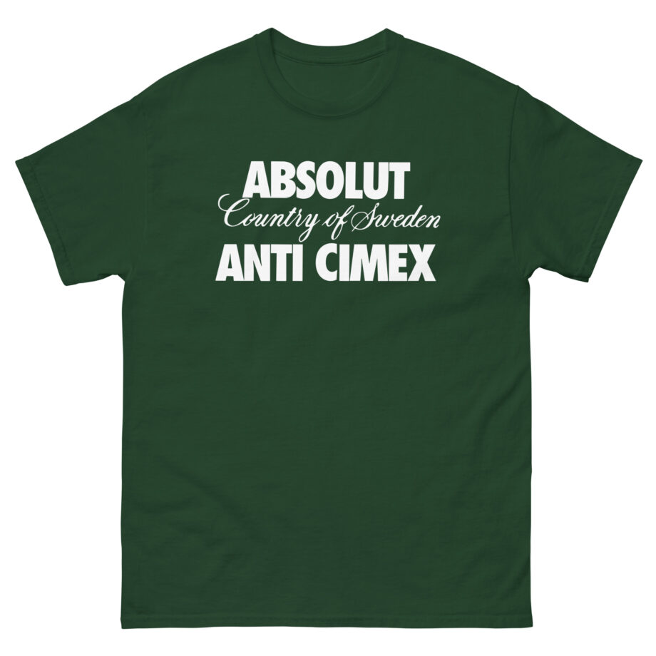 Anti Cimex Absolut Country of Sweden Unisex classic tee