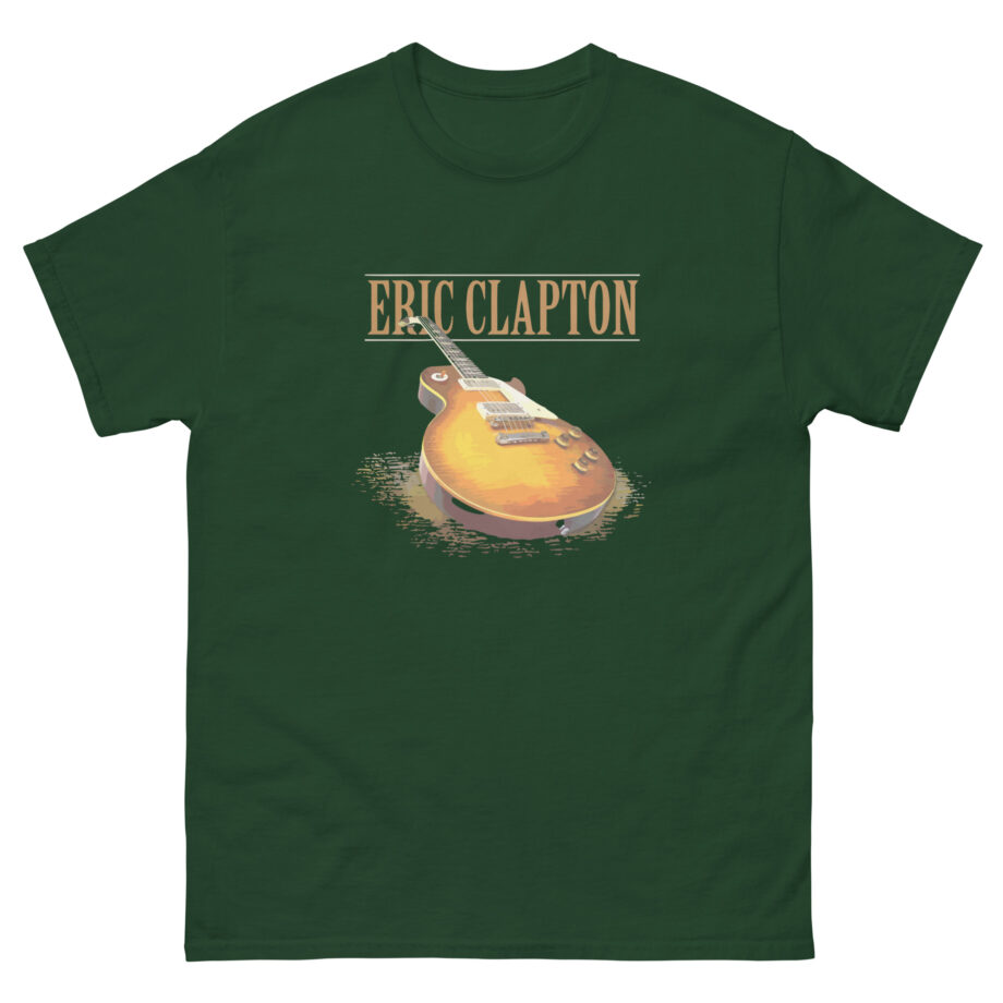 Eric Clapton 3d Guitar Unisex classic tee