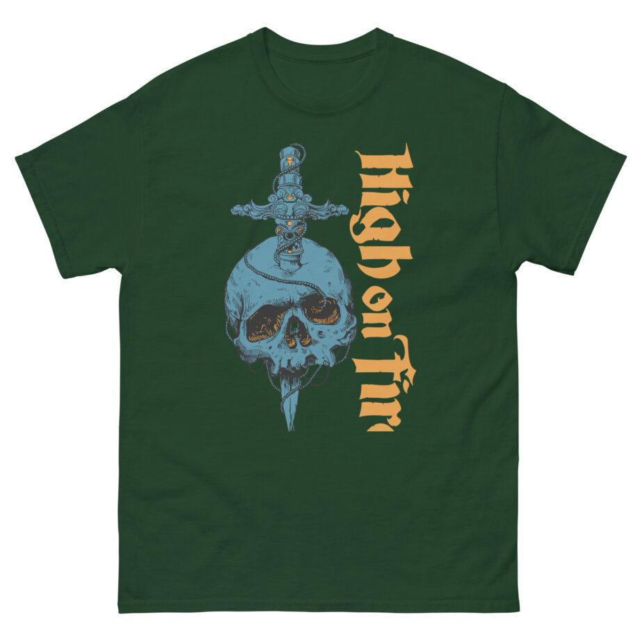 High on Fire Skull Knife Unisex classic tee