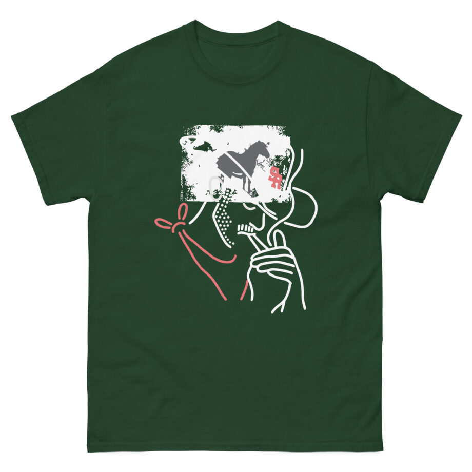 Mike Stud Smoking Cowboy Unisex classic tee