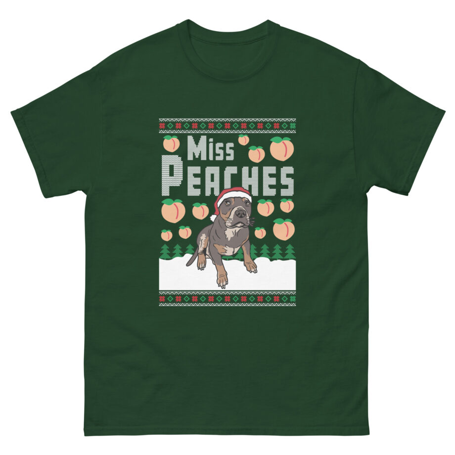 Miss Peaches Ugly Christmas Unisex classic tee