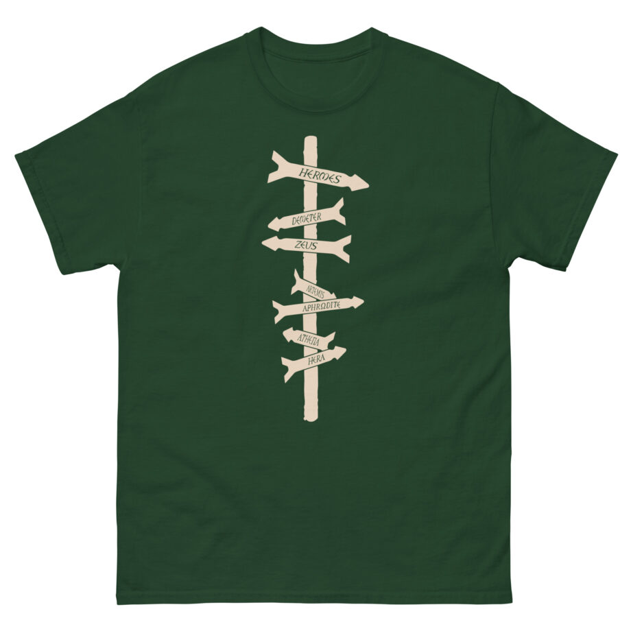 Percy Jackson and the Olympians Camp Signs Unisex classic tee
