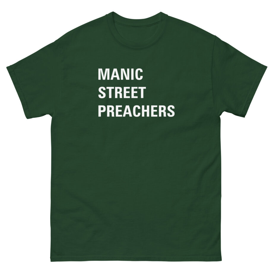 Manic Street Preachers Block Logo Unisex classic tee