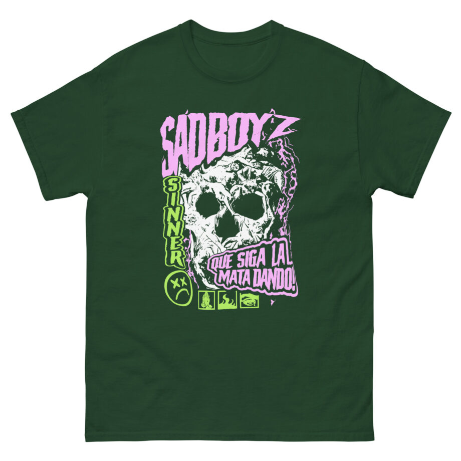 Sad Boyz by Junior H Skull Unisex classic tee