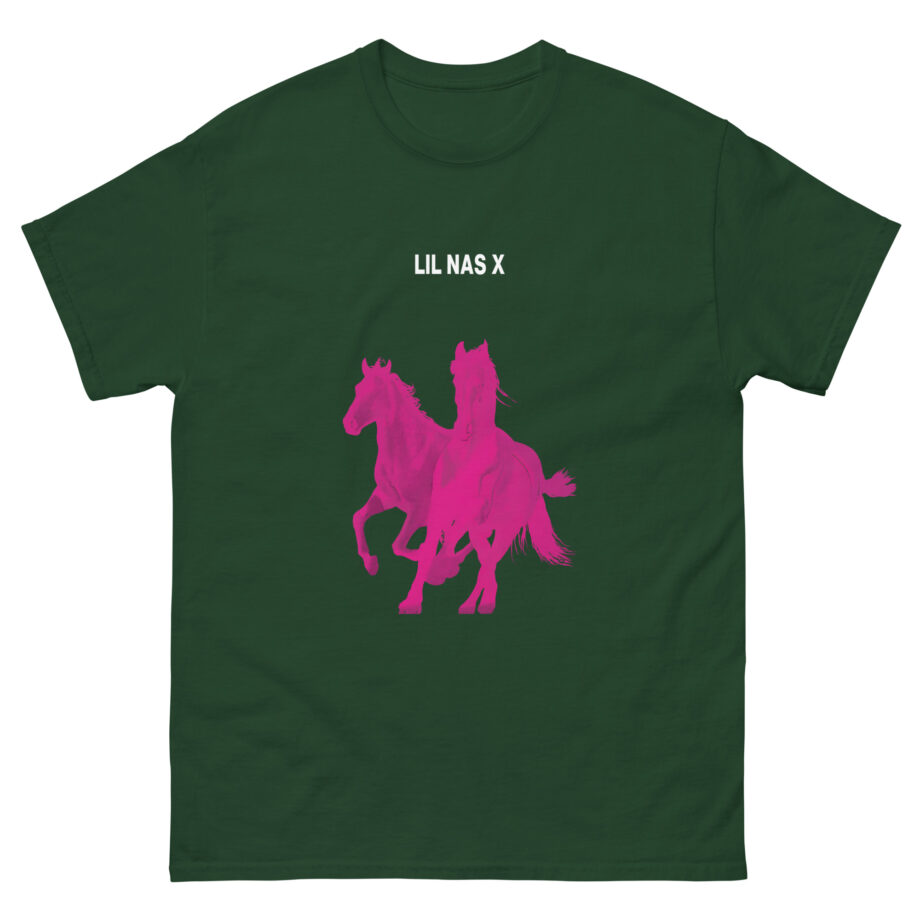 Lil Nas X Pink Horses Unisex classic tee