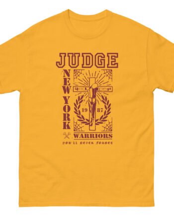Judge Crucified Mustard Unisex classic tee