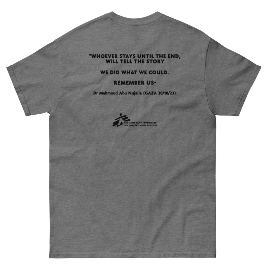Massive Attack Ceasefire Now Msf Unisex classic tee