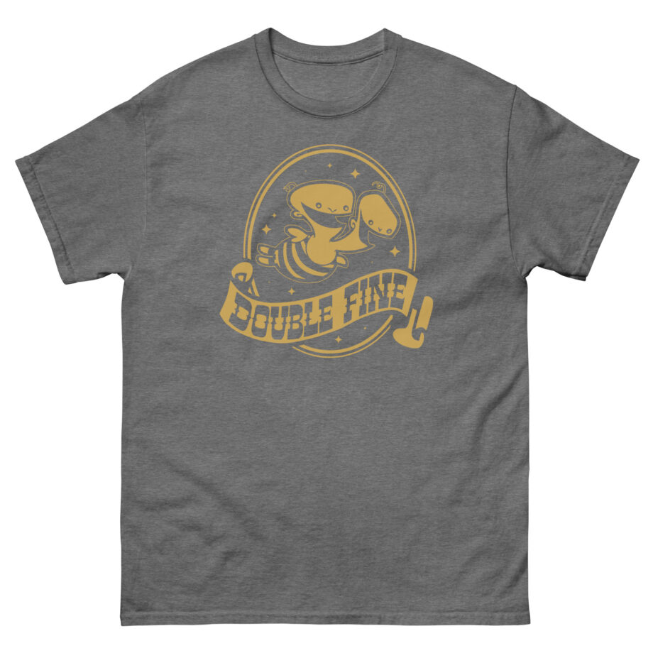 Double Fine Golden Two-headed Baby Unisex classic tee