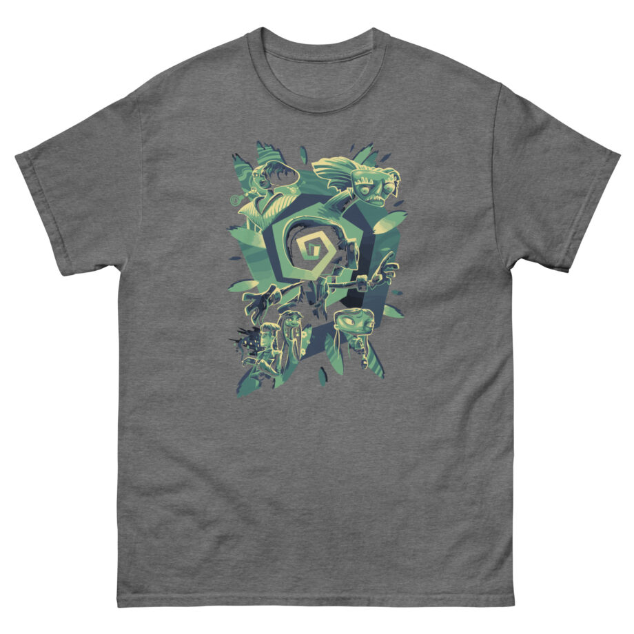 Double Fine Psychodelic Cast Unisex classic tee