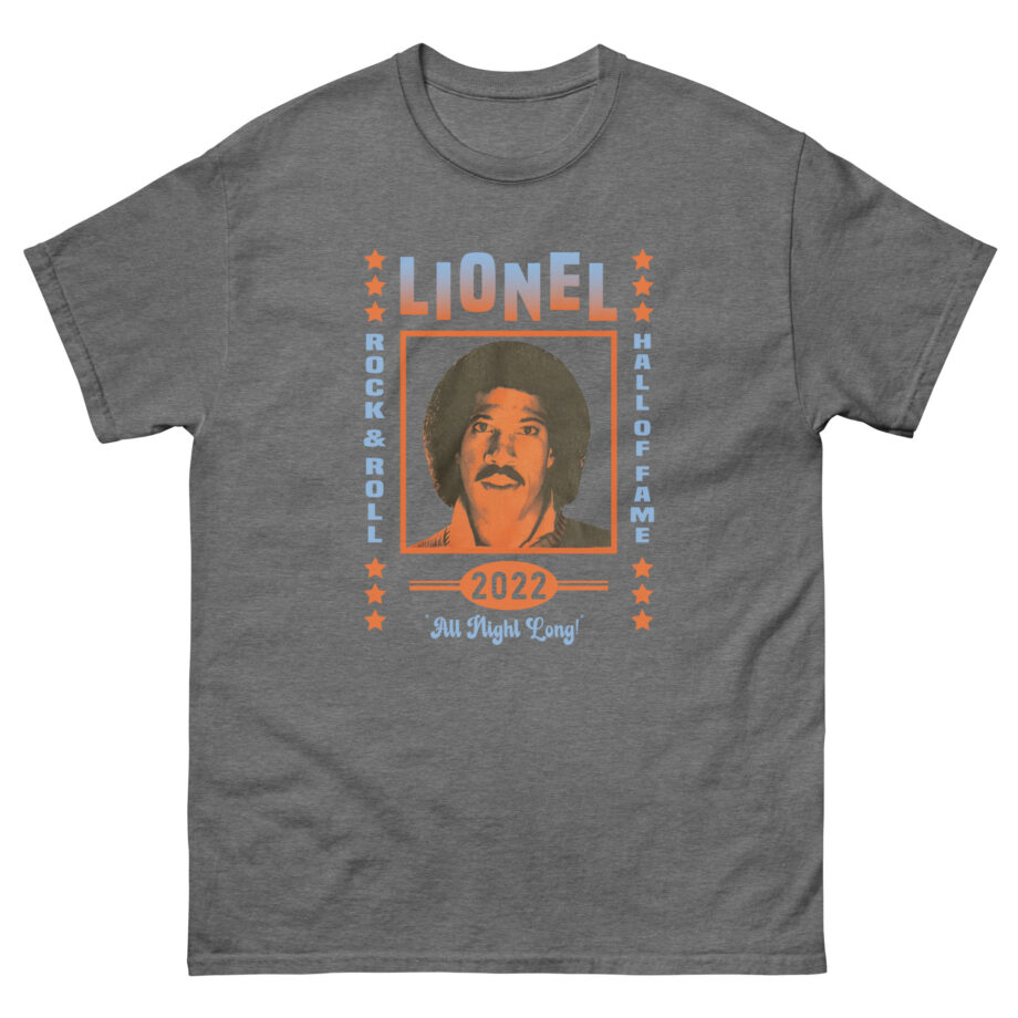 Lionel Richie Rock and Roll Hall of Fame All Night Unisex classic tee
