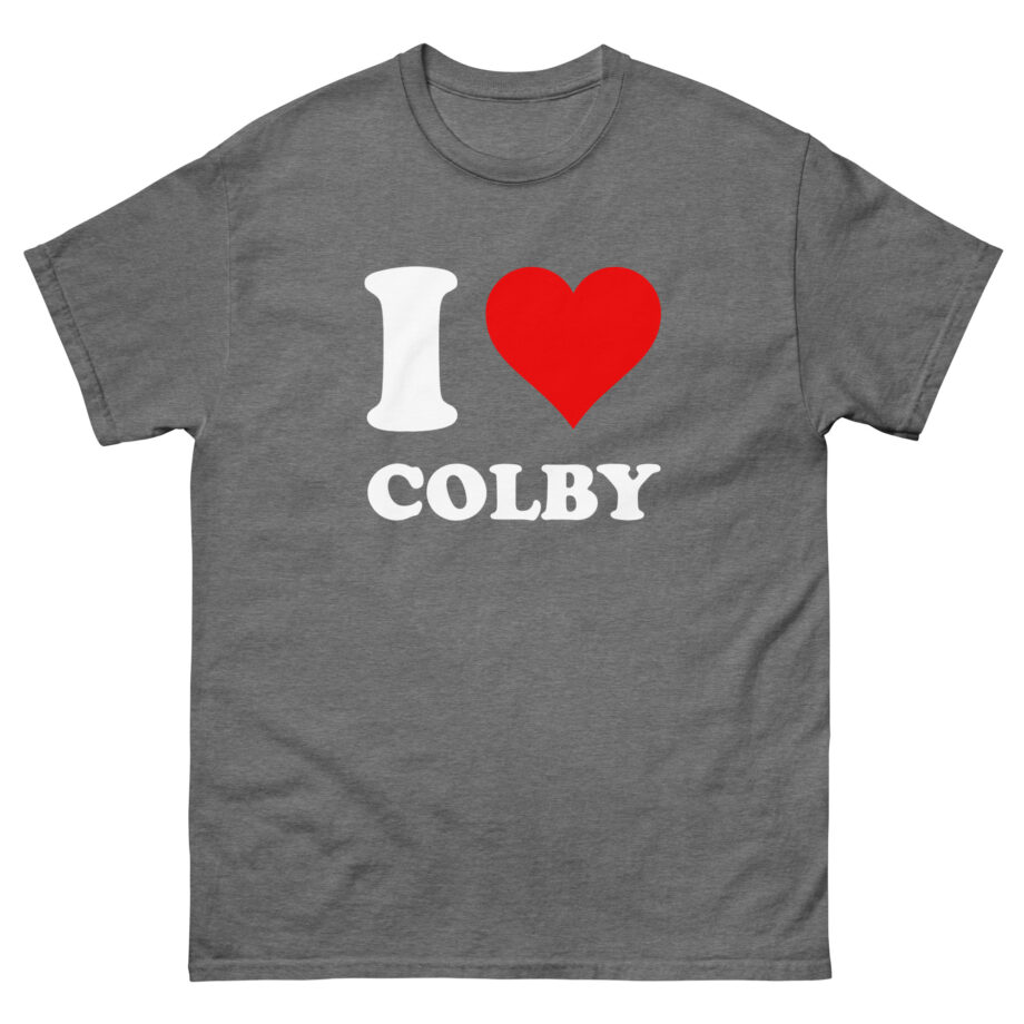 Heart I Love Colby Unisex classic tee