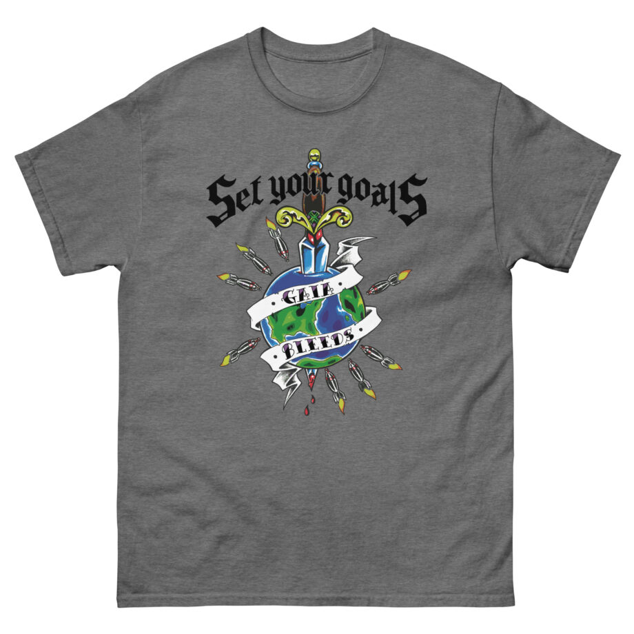 Set Your Goals Gaia Bleeds Unisex classic tee
