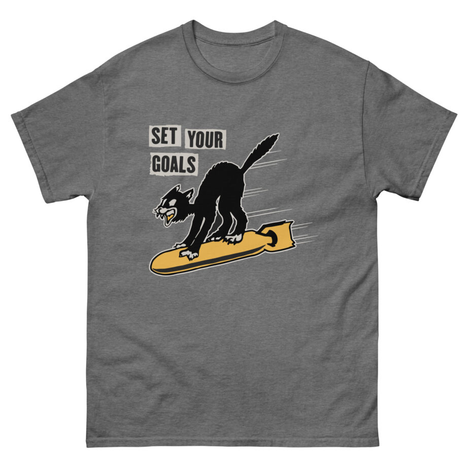 Set Your Goals Bomber Unisex classic tee