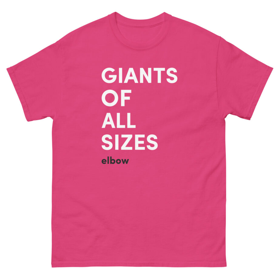 Elbow Audio Giants of All Sizes Unisex classic tee