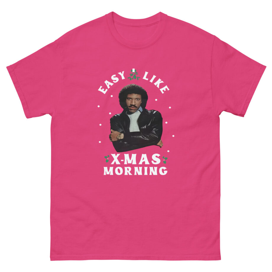 Lionel Richie Easy Like Xmas Morning Unisex classic tee