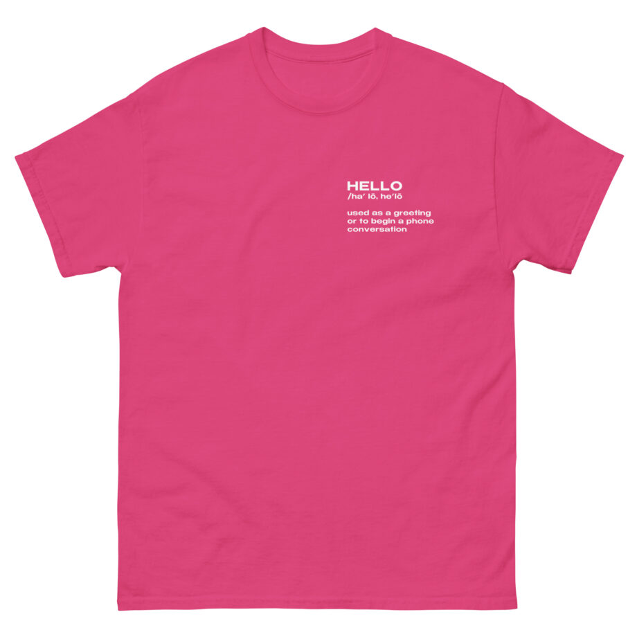Lionel Richie Hello Unisex classic tee
