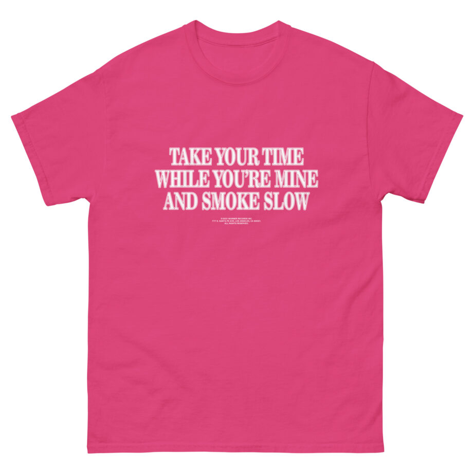Joshua Bassett Smoke Slow Unisex classic tee