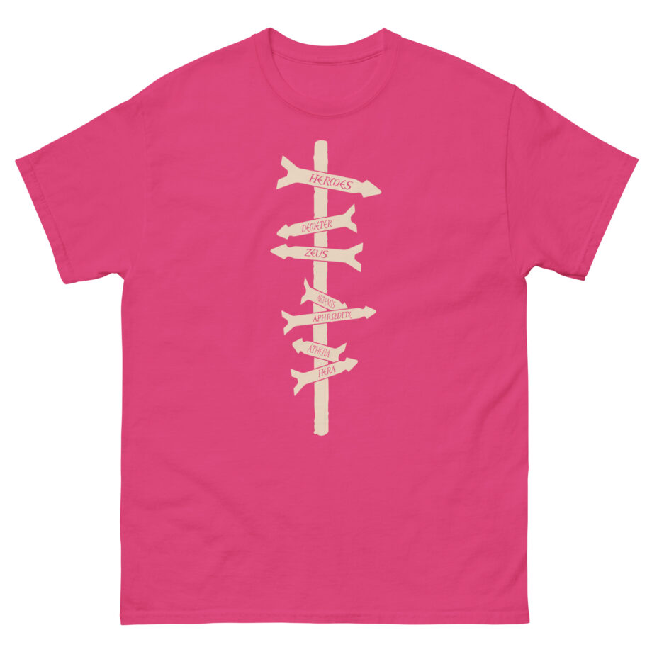 Percy Jackson and the Olympians Camp Signs Unisex classic tee