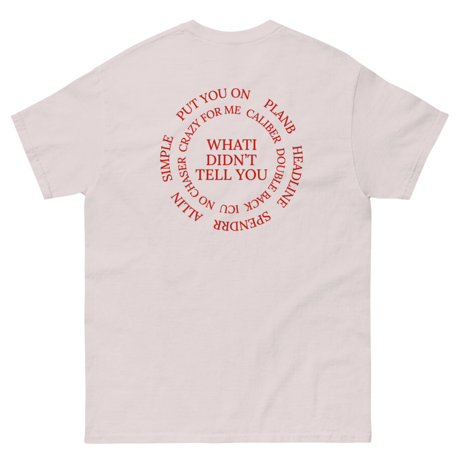 Coco Jones What I Didn't Tell You Unisex classic tee