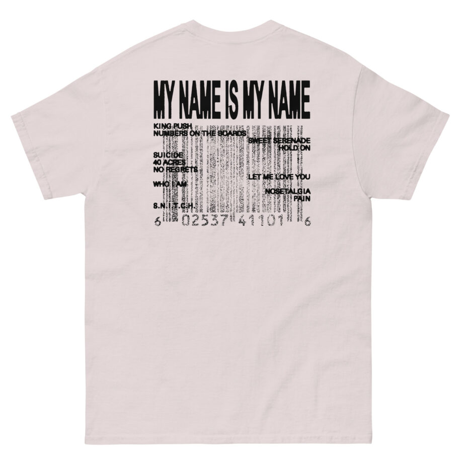 Clipse Mnimn Tracklist Unisex classic tee
