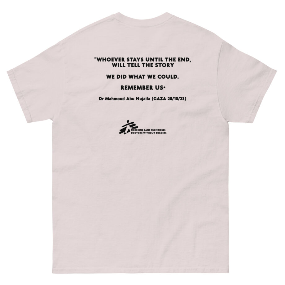 Massive Attack Ceasefire Now Msf Unisex classic tee
