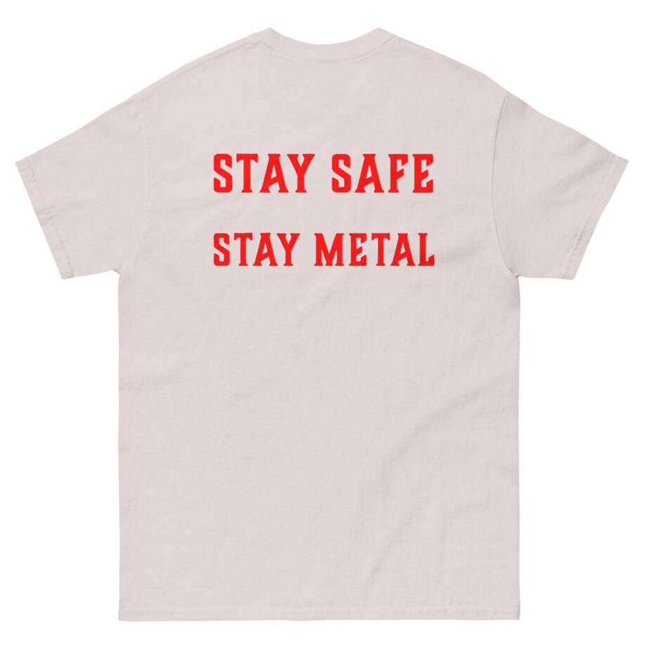 Obituary Stay Safe Unisex classic tee