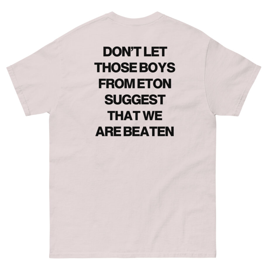 Manic Street Preachers Boys From Eton Unisex classic tee