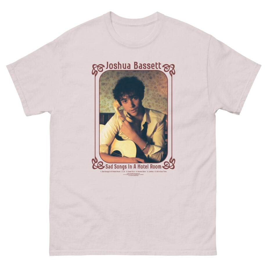 Joshua Bassett Sad Songs Face Unisex classic tee