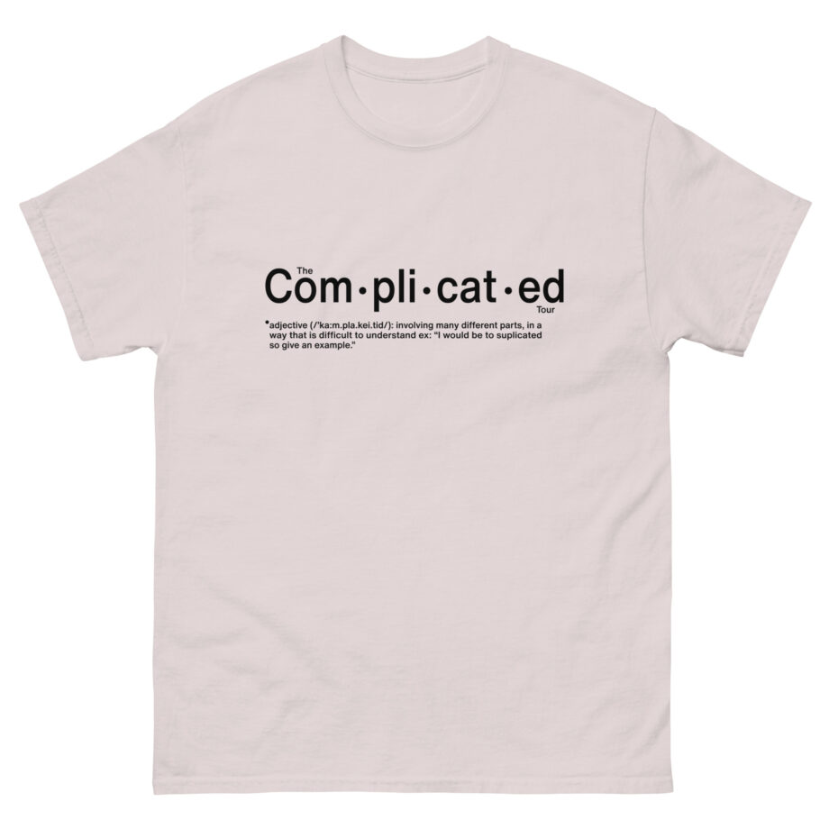 Joshua Bassett Complicated Definition Unisex classic tee