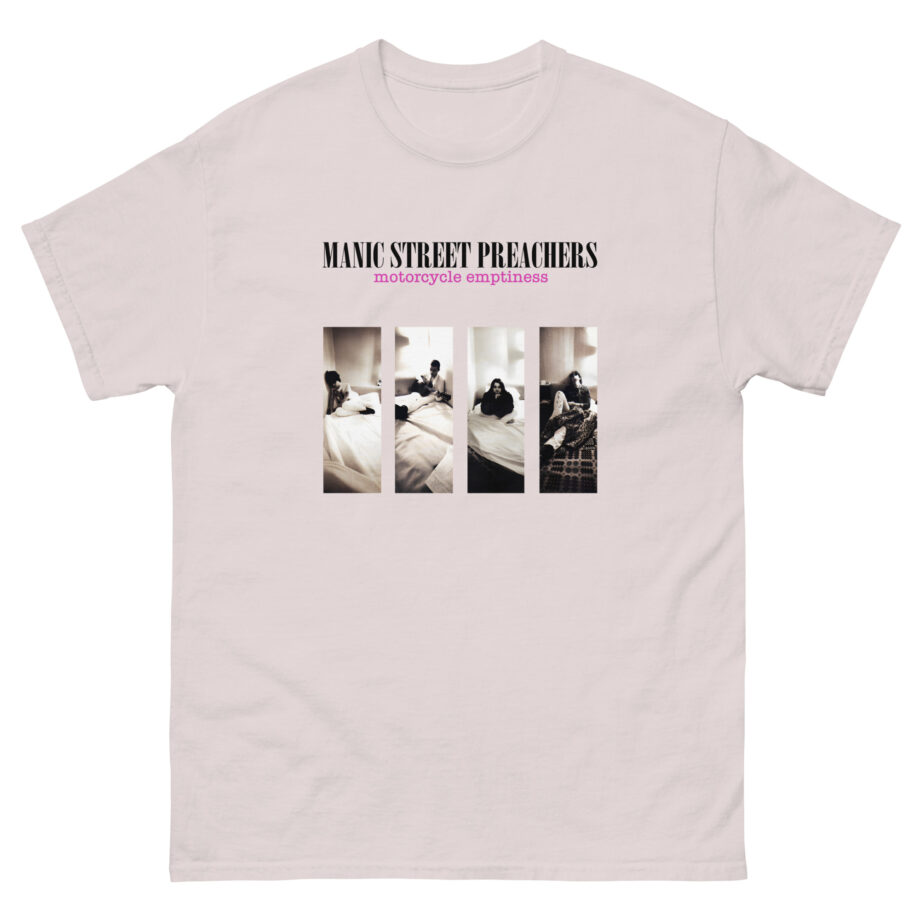 Manic Street Preachers Motorcycle Emptiness Photo Lilac Unisex classic tee