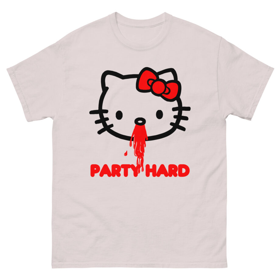 Andrew Wk Hello Party Kitty Parody Unisex classic tee