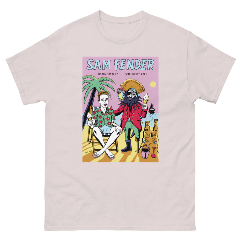 Sam Fender Beach Pirate Unisex classic tee