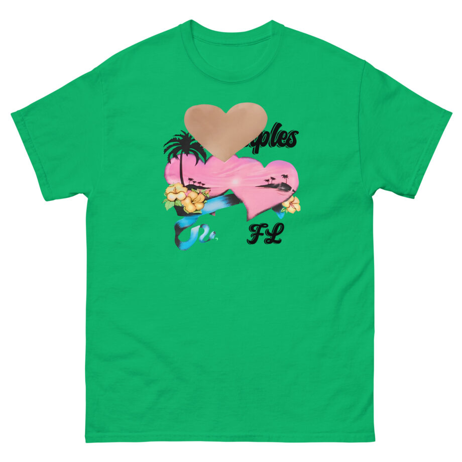 Charli XCX Naples Fl Heart Cut Out Unisex classic tee