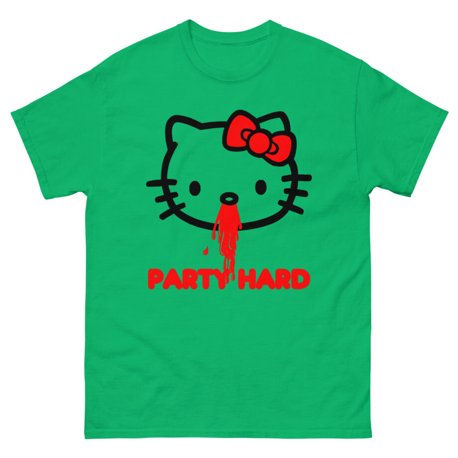 Andrew Wk Hello Party Kitty Parody Unisex classic tee