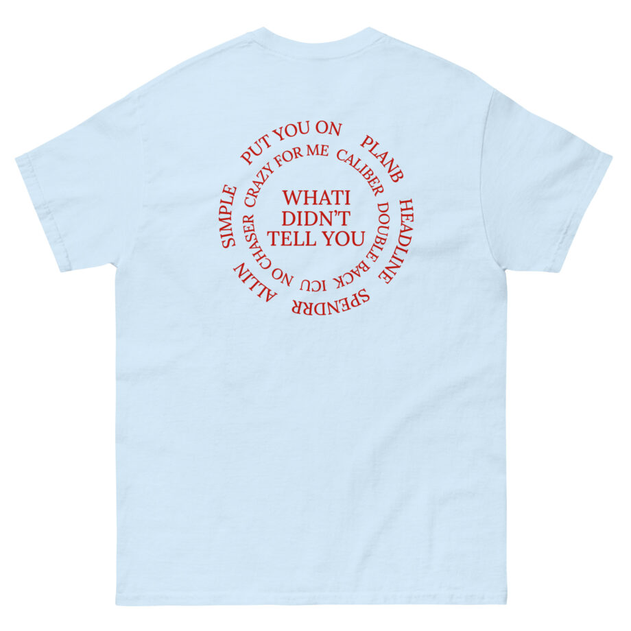 Coco Jones What I Didn't Tell You Unisex classic tee