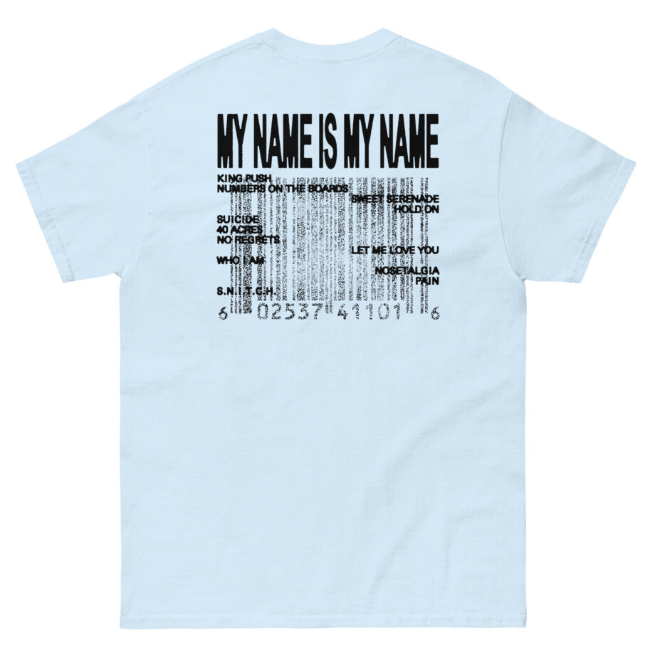Clipse Mnimn Tracklist Unisex classic tee