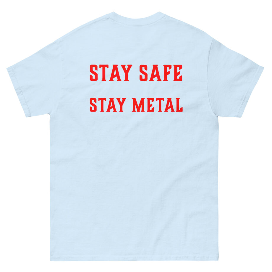 Obituary Stay Safe Unisex classic tee
