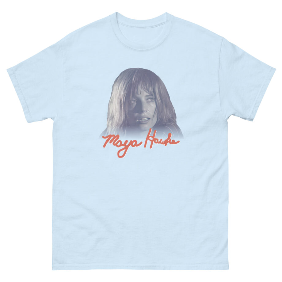 Maya Hawke Face White Mist Unisex classic tee